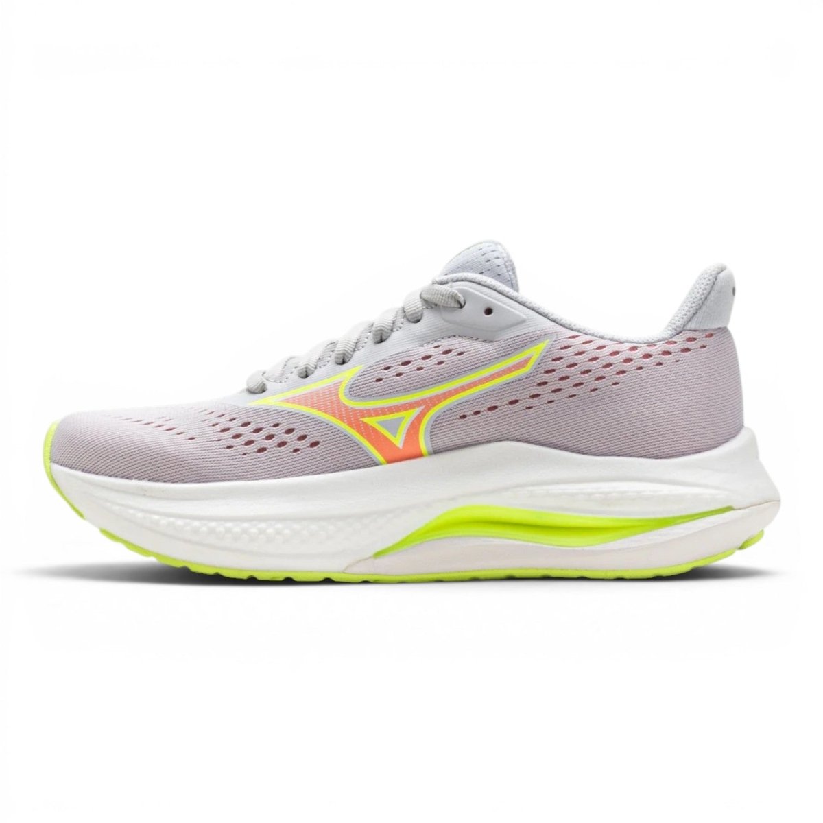 Mizuno Women's Wave Inspire 22 Running Shoes - Cloudscape/Desert Flower
