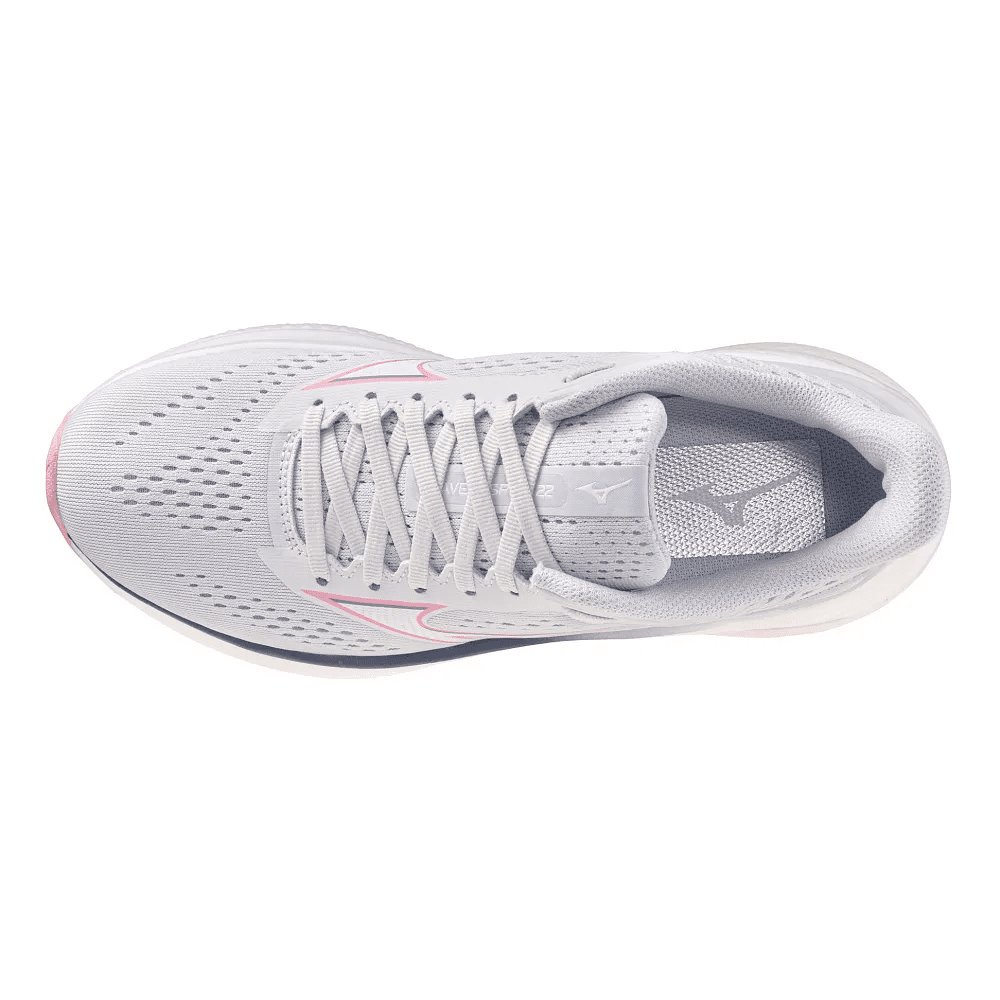 Mizuno Women's Wave Inspire 22 Running Shoes - White/Pink