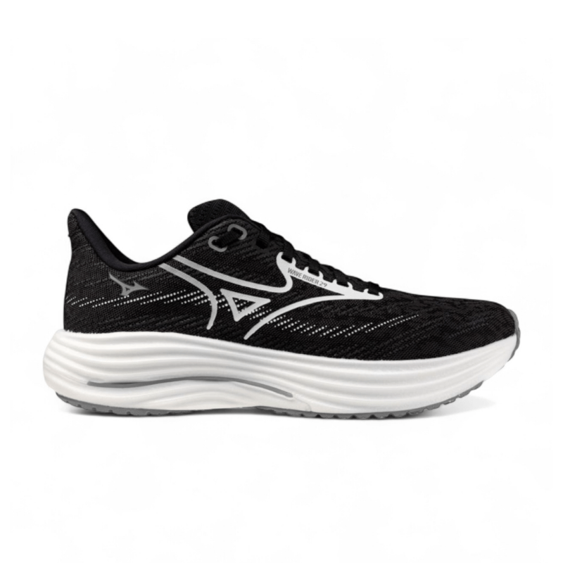 Mizuno Women's Wave Rider 29 - Black Sand/White