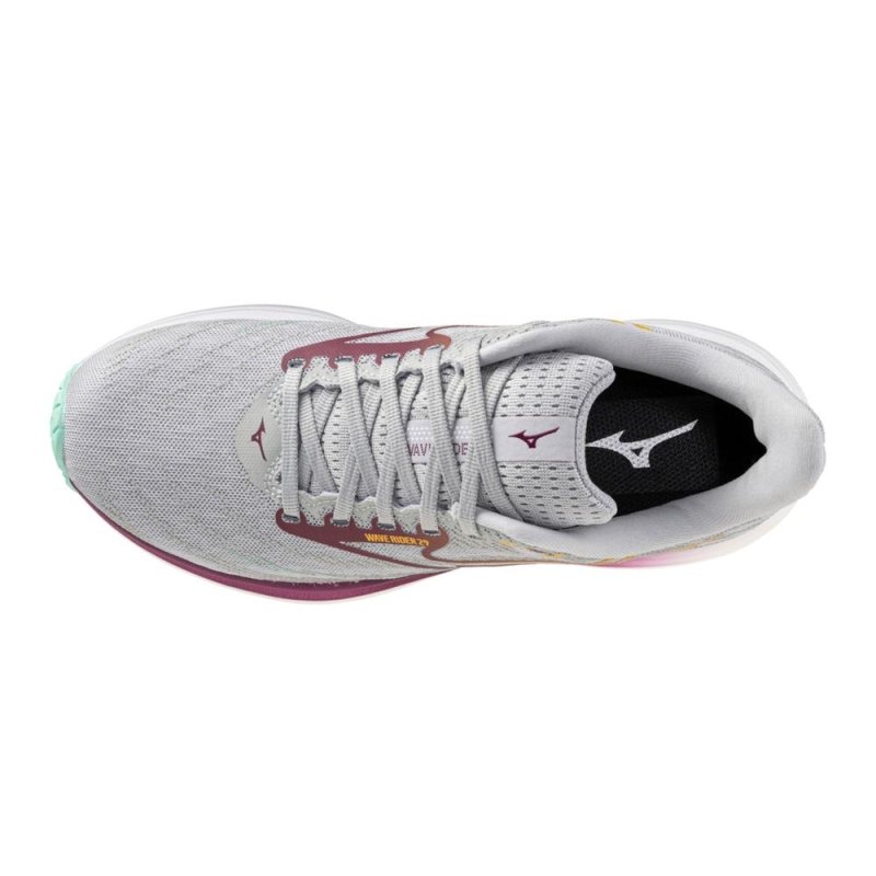 Mizuno Women's Wave Rider 29 - Harbor Mist/Dark Purple