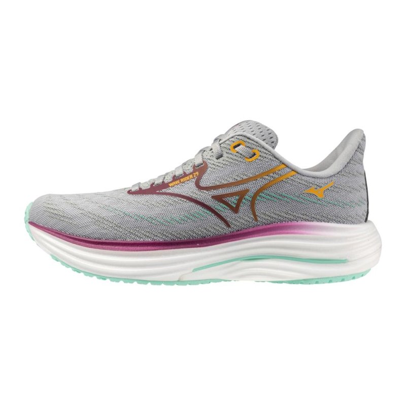 Mizuno Women's Wave Rider 29 - Harbor Mist/Dark Purple