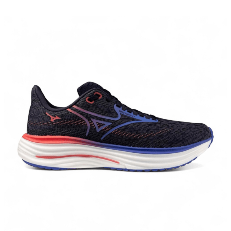 Mizuno Women's Wave Rider 29 - Odyssey Grey/Iris Bloom