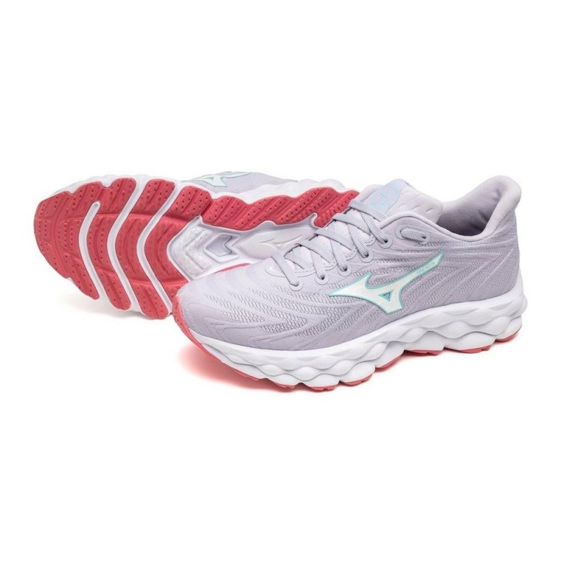 Mizuno Women's Wave Sky 8 - Thistle/White