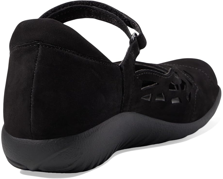 Naot Women's Agathis - Black Velvet Nubuck