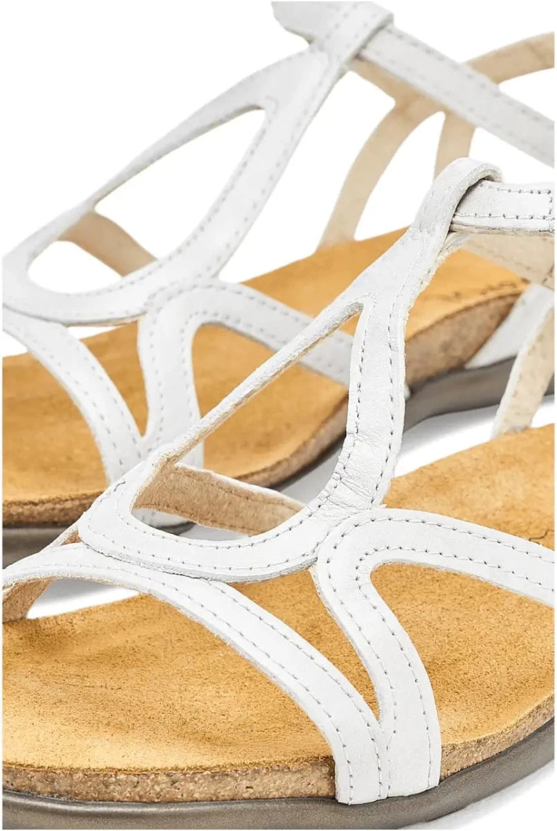 Naot Women's Dorith Sandal - Quartz Metallic Leather