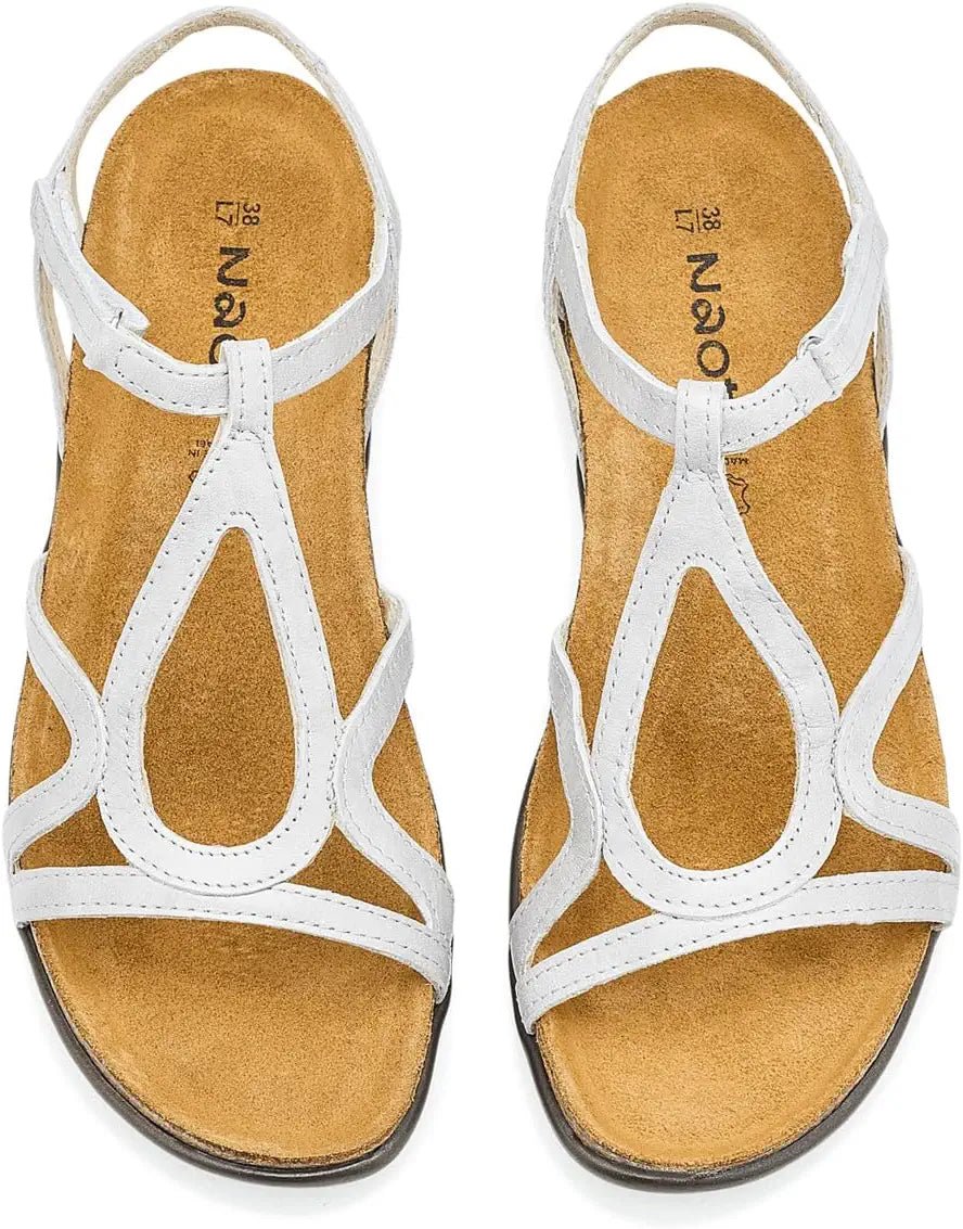 Naot Women's Dorith Sandal - Quartz Metallic Leather