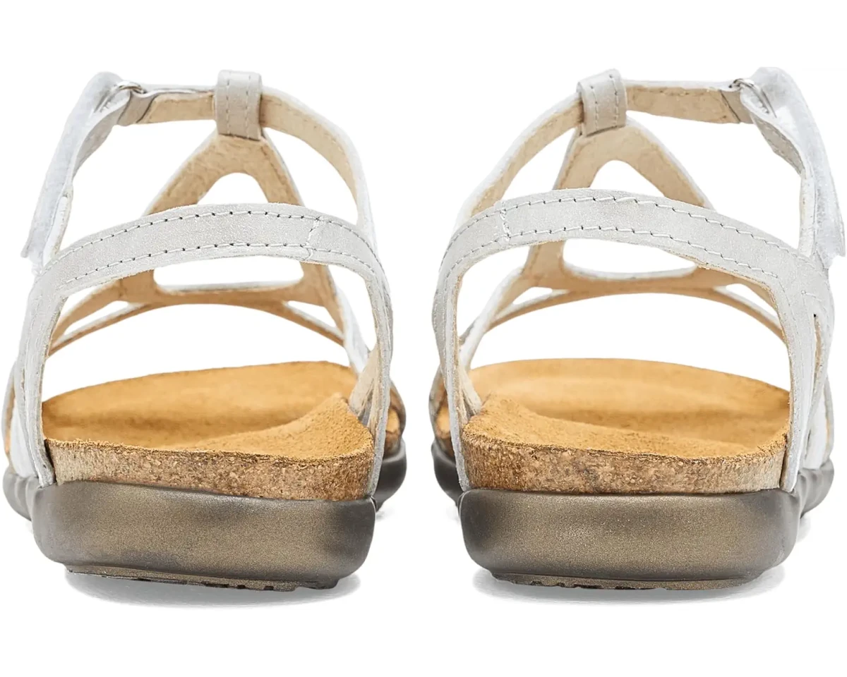 Naot Women's Dorith Sandal - Quartz Metallic Leather