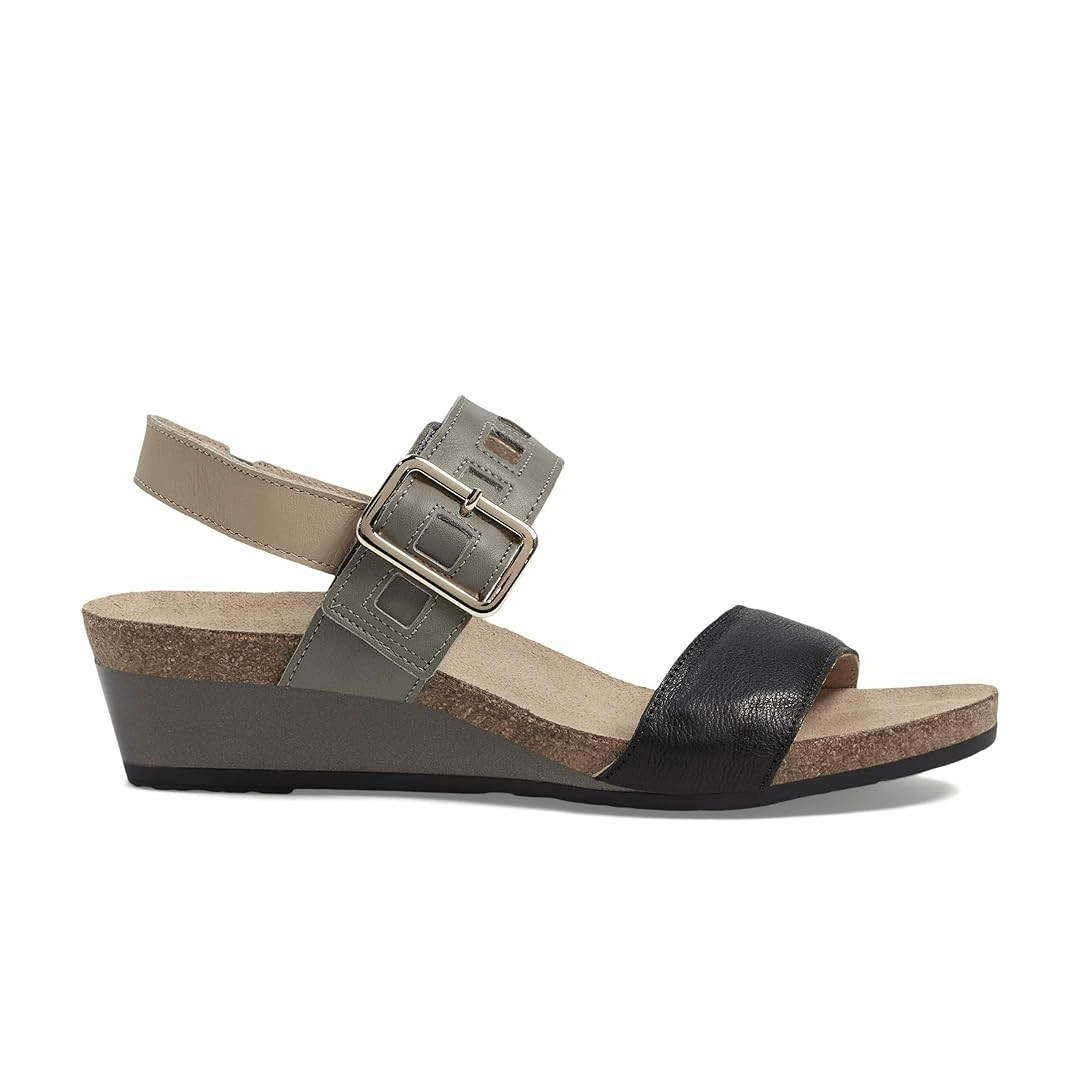 Naot Women's Dynasty - Soft Black/Fog Gray/Soft Beige