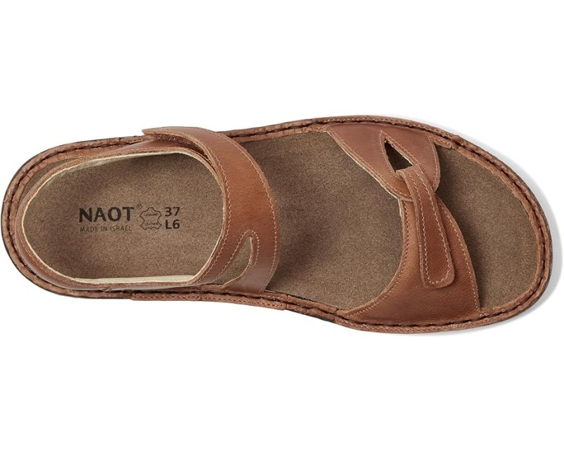 Naot Women's Evora - Latte Brown Leather