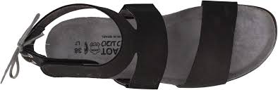 Naot Women's Larissa - Black Velvet Nubuck