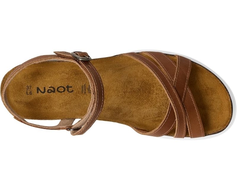 Naot Women's Patricia - Latte Brown Leather