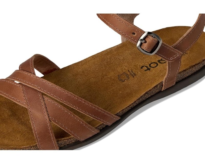 Naot Women's Patricia - Latte Brown Leather