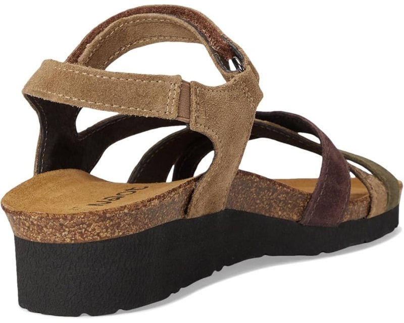 Naot Women's Sophia - Acorn/Olive/Cordovan