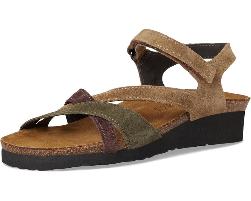 Naot Women's Sophia - Acorn/Olive/Cordovan