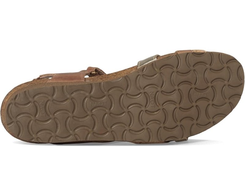 Naot Women's Sophia - Latte/Cork/Radiant Gold