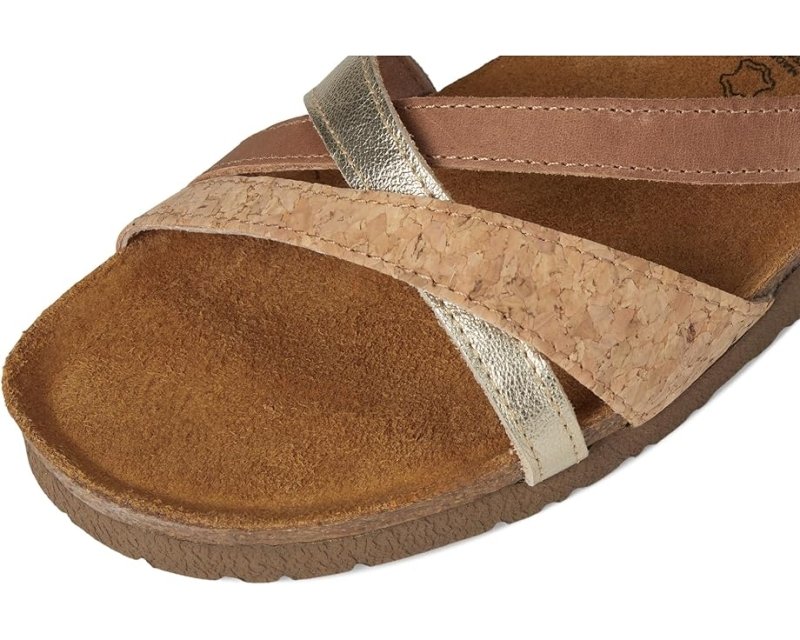 Naot Women's Sophia - Latte/Cork/Radiant Gold