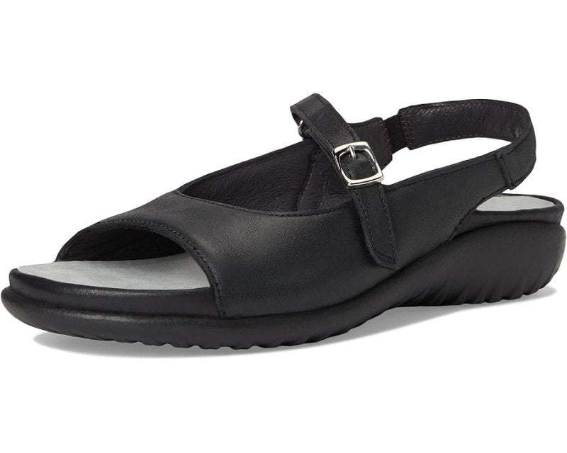 Naot Women's Toka - Black Shiny Leather