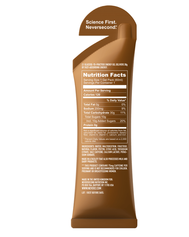 Neversecond C30+ Caffeine Energy Gel - Cola