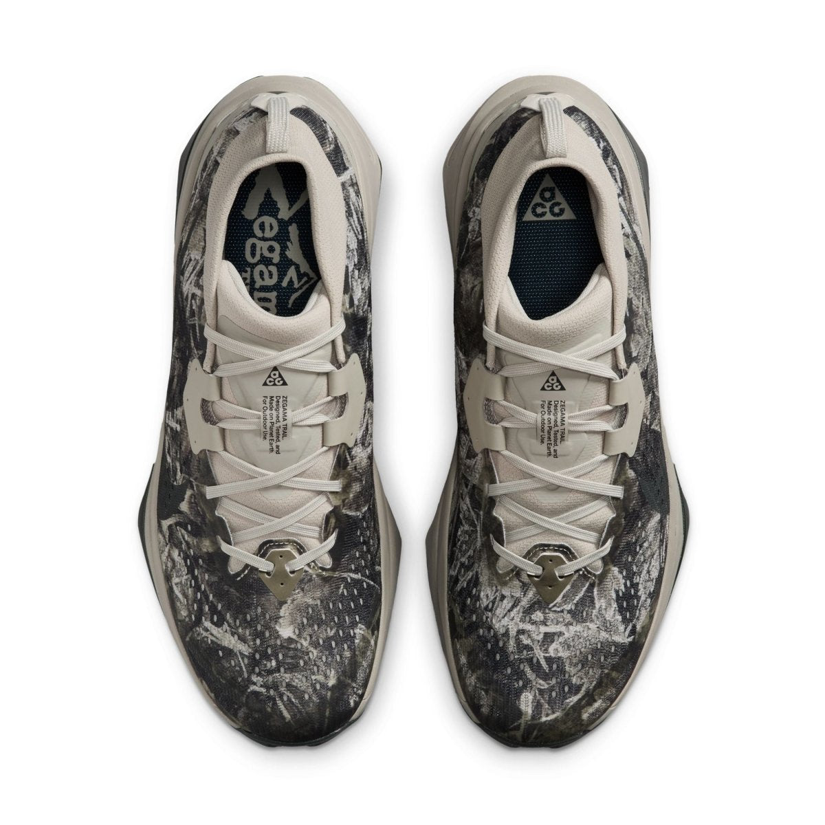Nike Men's ACG Zegama Trail Running Shoes - Spruce Fog/Black/Sea Glass