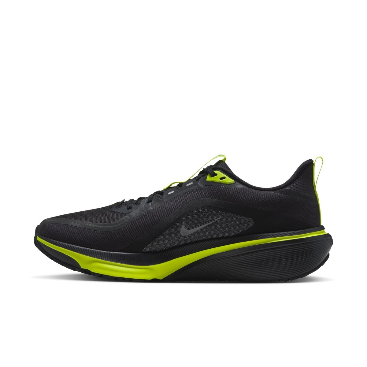Nike Men's Pegasus 42 GORE-TEX Running Shoes - Black/Met Dark Grey/Lemon Venom