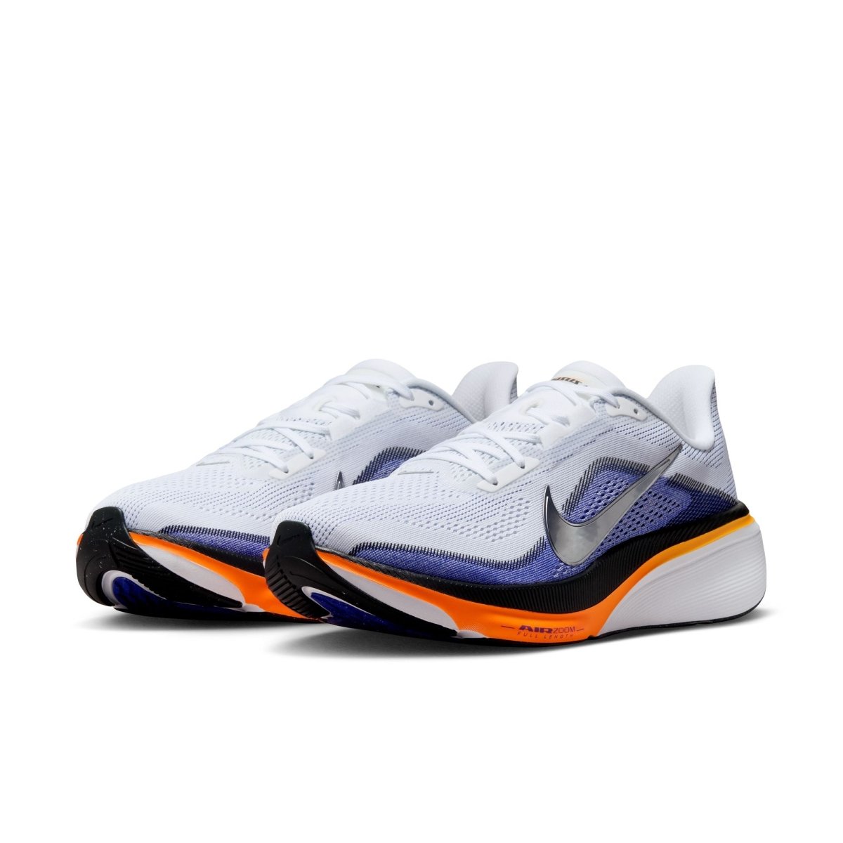 Nike Men's Pegasus 42 Running Shoes - White/Lapis/Total Orange