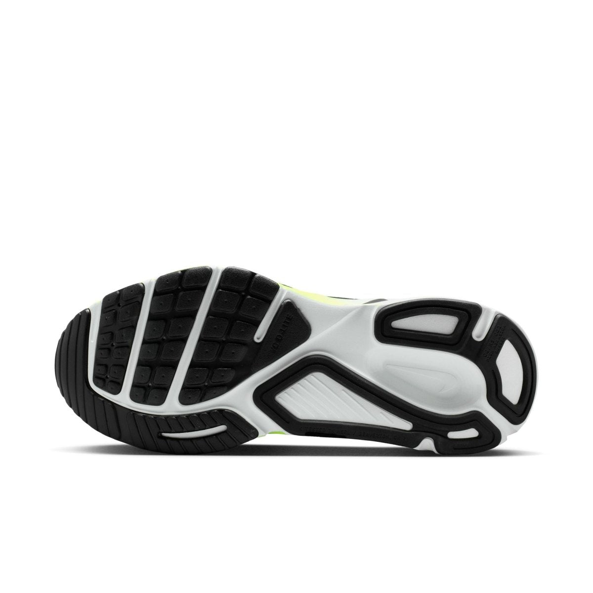 Nike Men's Structure Plus Running Shoes - White/Black - Volt