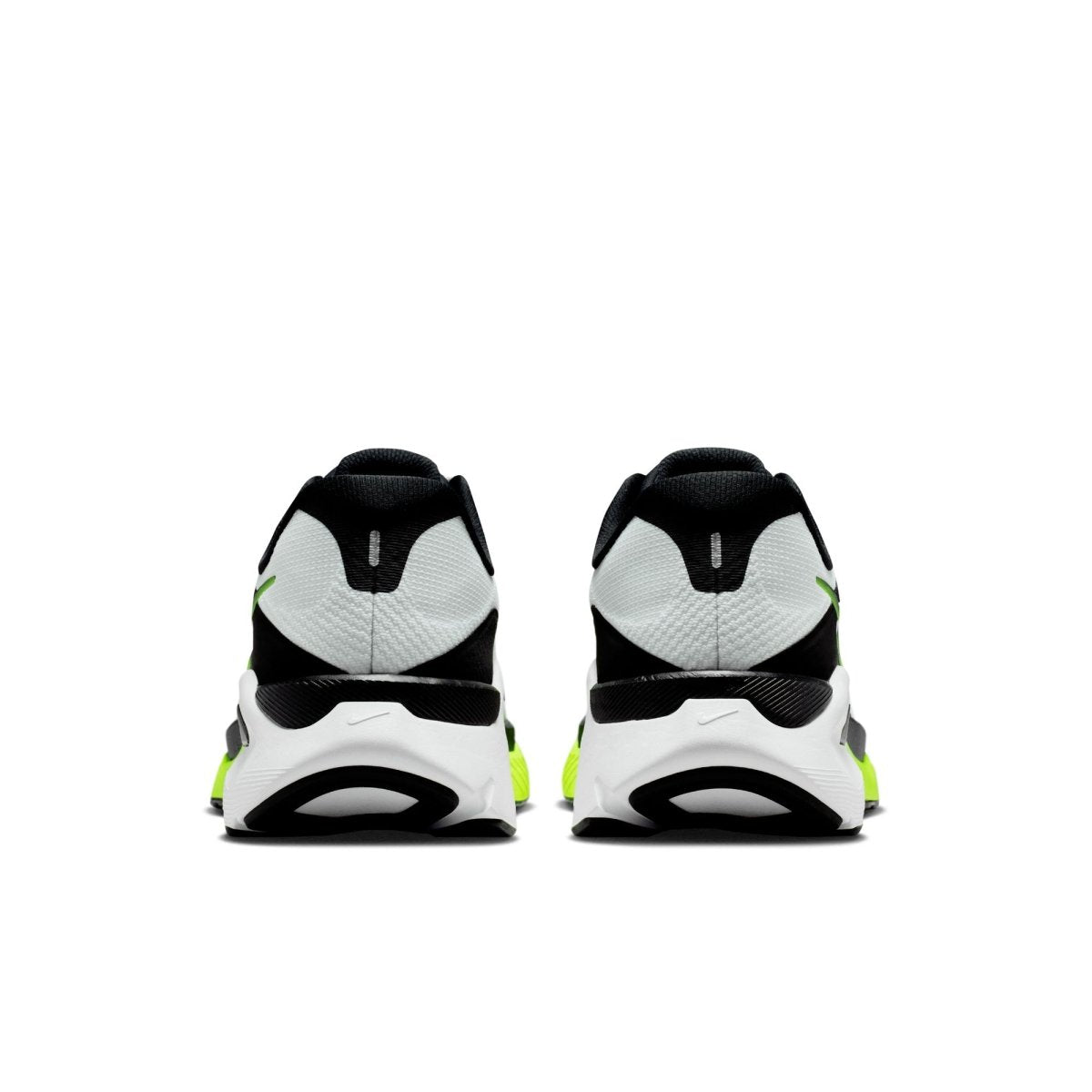 Nike Men's Structure Plus Running Shoes - White/Black - Volt
