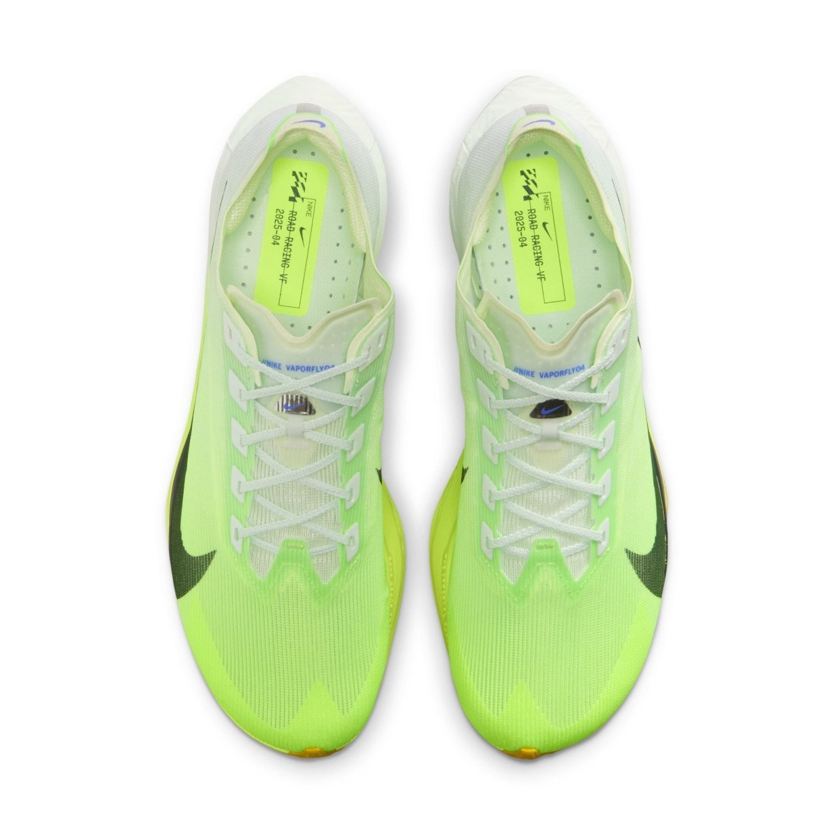 Nike Men's Vaporfly 4 Racing Shoes - Barely Green/Volt Tint/Sapphire