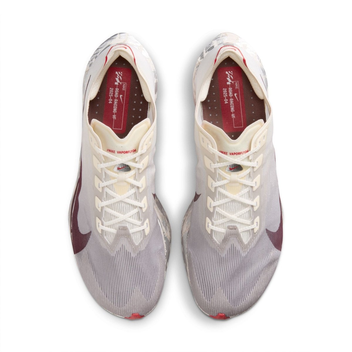 Nike Men's Vaporfly 4 Racing Shoes - Sail/University Red/Phantom