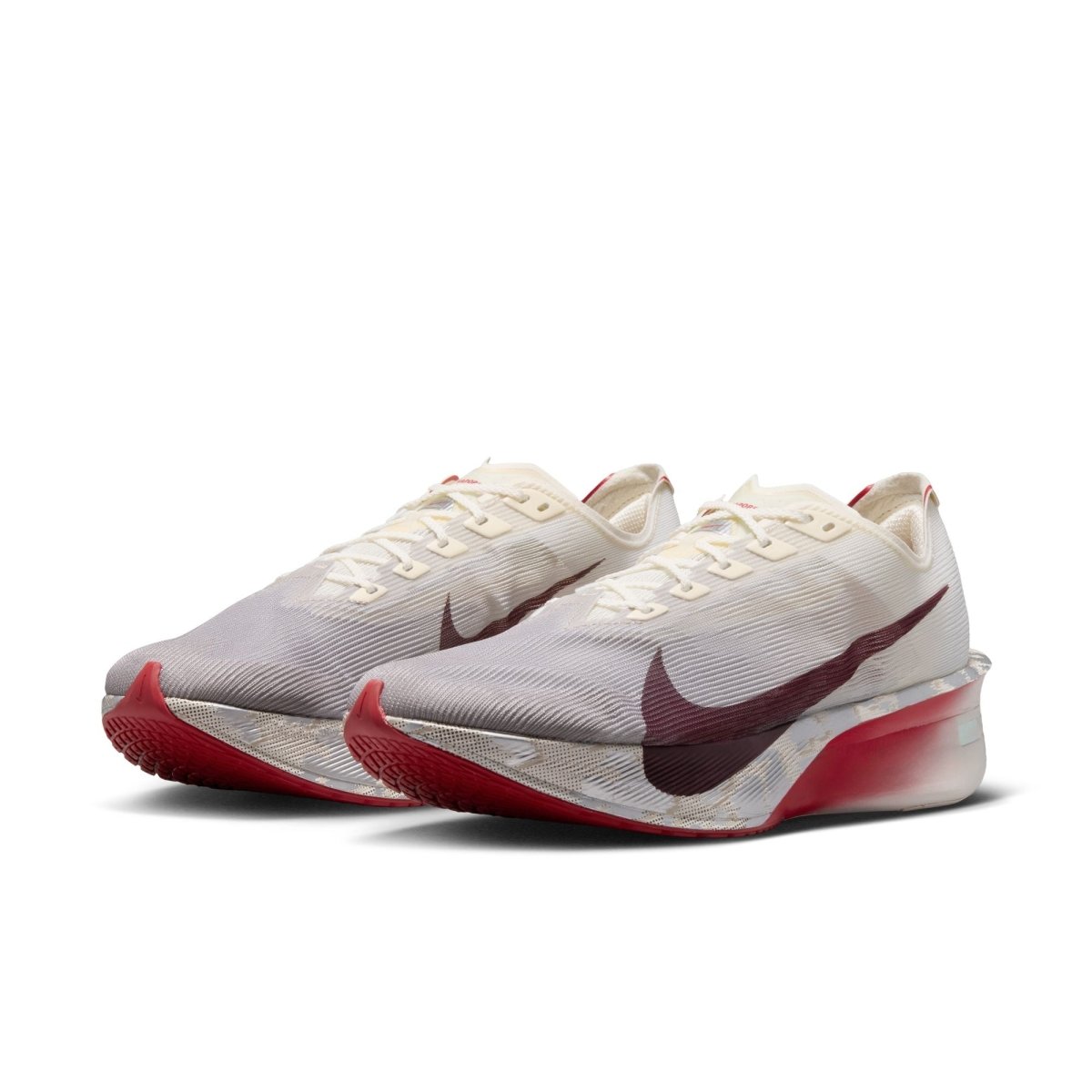 Nike Men's Vaporfly 4 Racing Shoes - Sail/University Red/Phantom