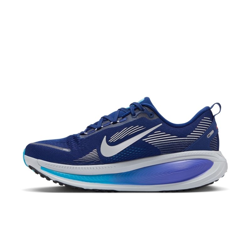 Nike Men's Vomero 18 - Blue Void/Blue Lightning/Bright Crimson/Metallic Silver