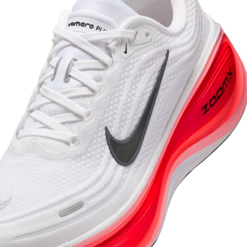 Seliga ShoesNike Men's Vomero Plus - White/Black/Bright Crimson