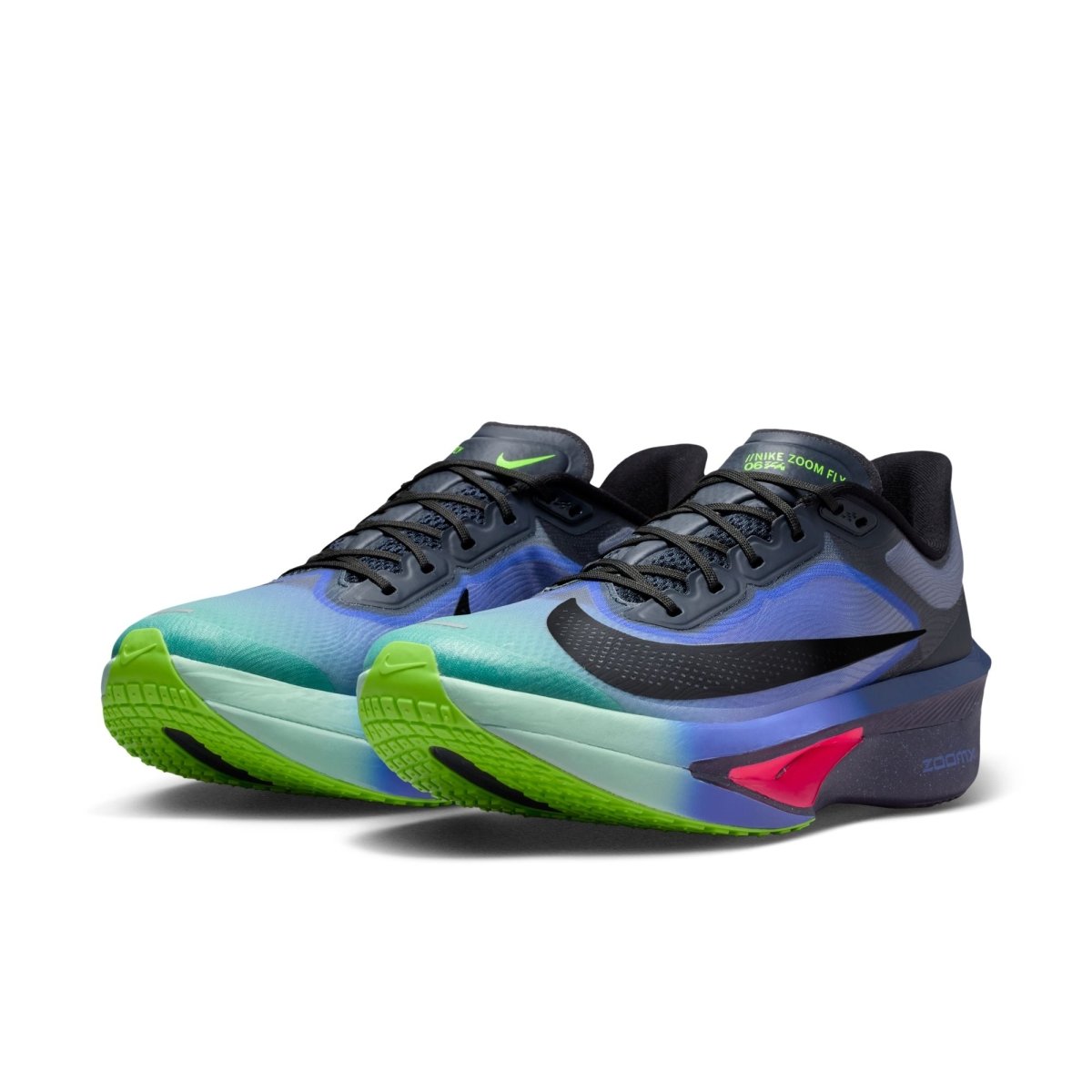 Nike Men's Zoom Fly 6 Glam Racing Shoes - Dark Obsidian/Black/Racer Blue