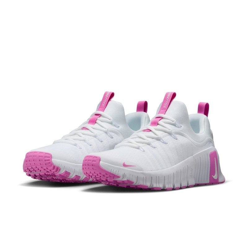 Nike Women's Free Metcon 6 - White/Playful Pink