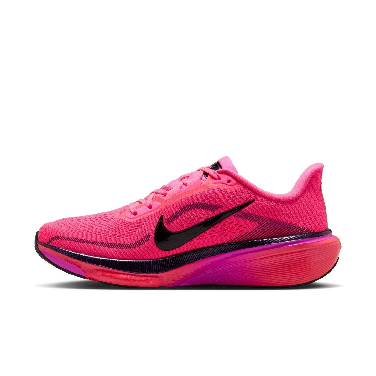 Nike Women's Pegasus 42 Running Shoes - Hyper Pink/Black/Laser Crimson
