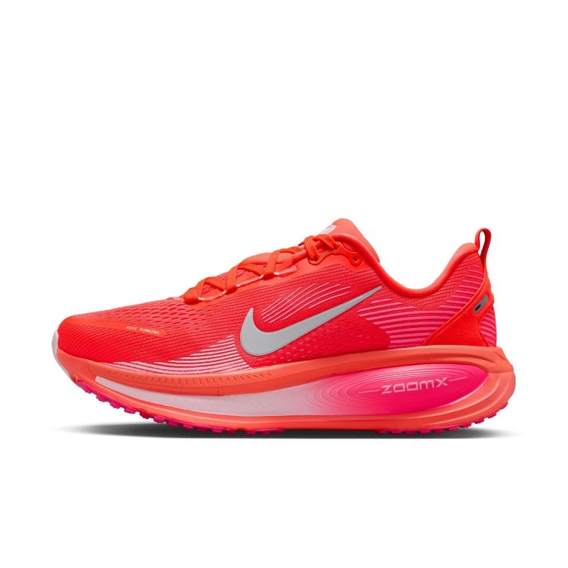 Nike Women's Vomero 18 - Bright Crimson/Metallic Silver