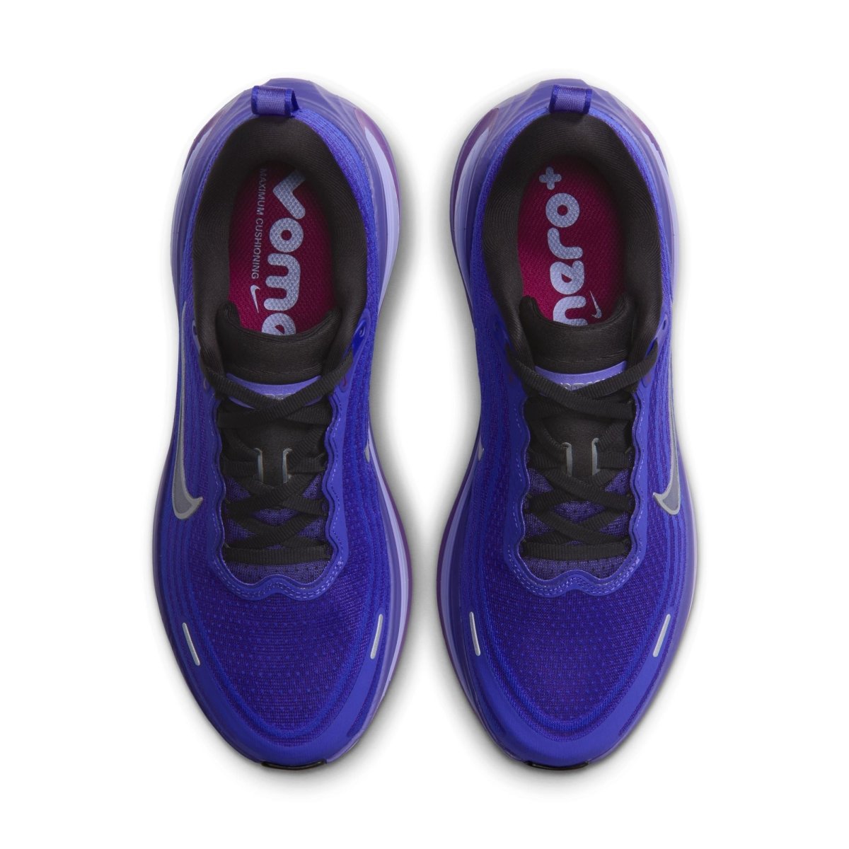 Nike Women's Vomero Plus Running Shoes - Black/Silver/Persian Violet