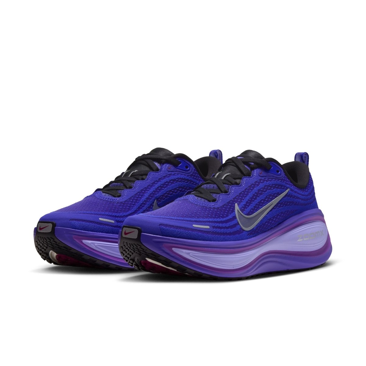 Nike Women's Vomero Plus Running Shoes - Black/Silver/Persian Violet