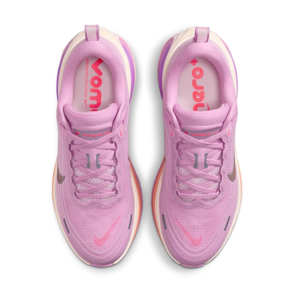 Nike Women's Vomero Plus Running Shoes - Light Magenta/Pink Foam/Bright Violet