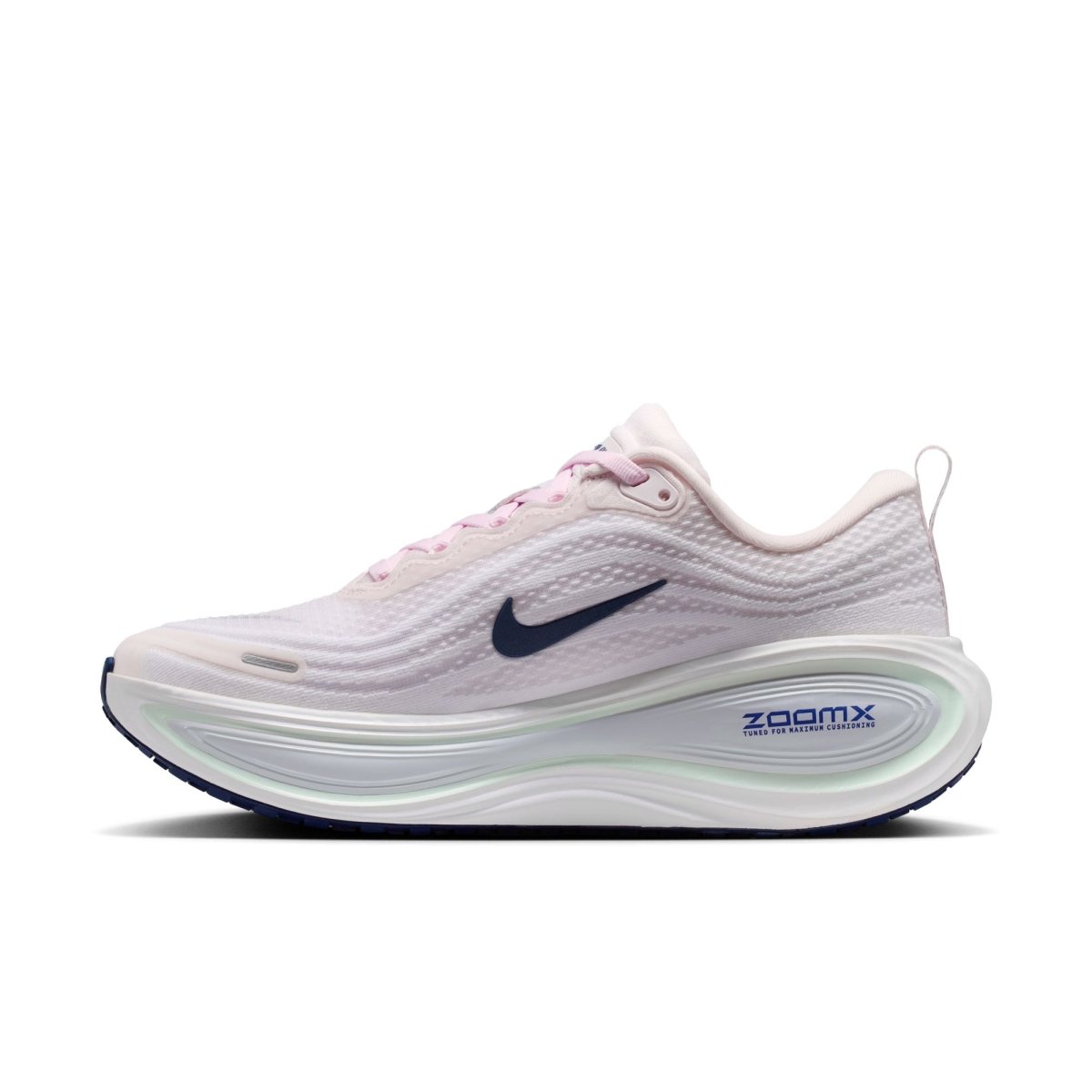 Nike Women's Vomero Plus Running Shoes - Pearl Pink/Midnight Navy/White