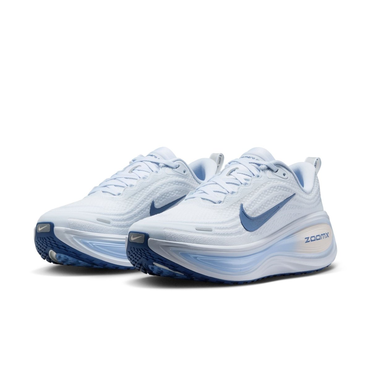 Nike Women's Vomero Plus Running Shoes - White/Mystic Navy/Aluminum