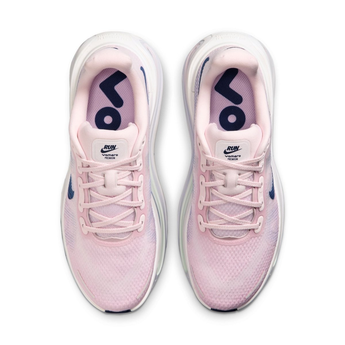 Nike Women's Vomero Premium Running Shoes - Pearl Pink/Midnight Navy/White
