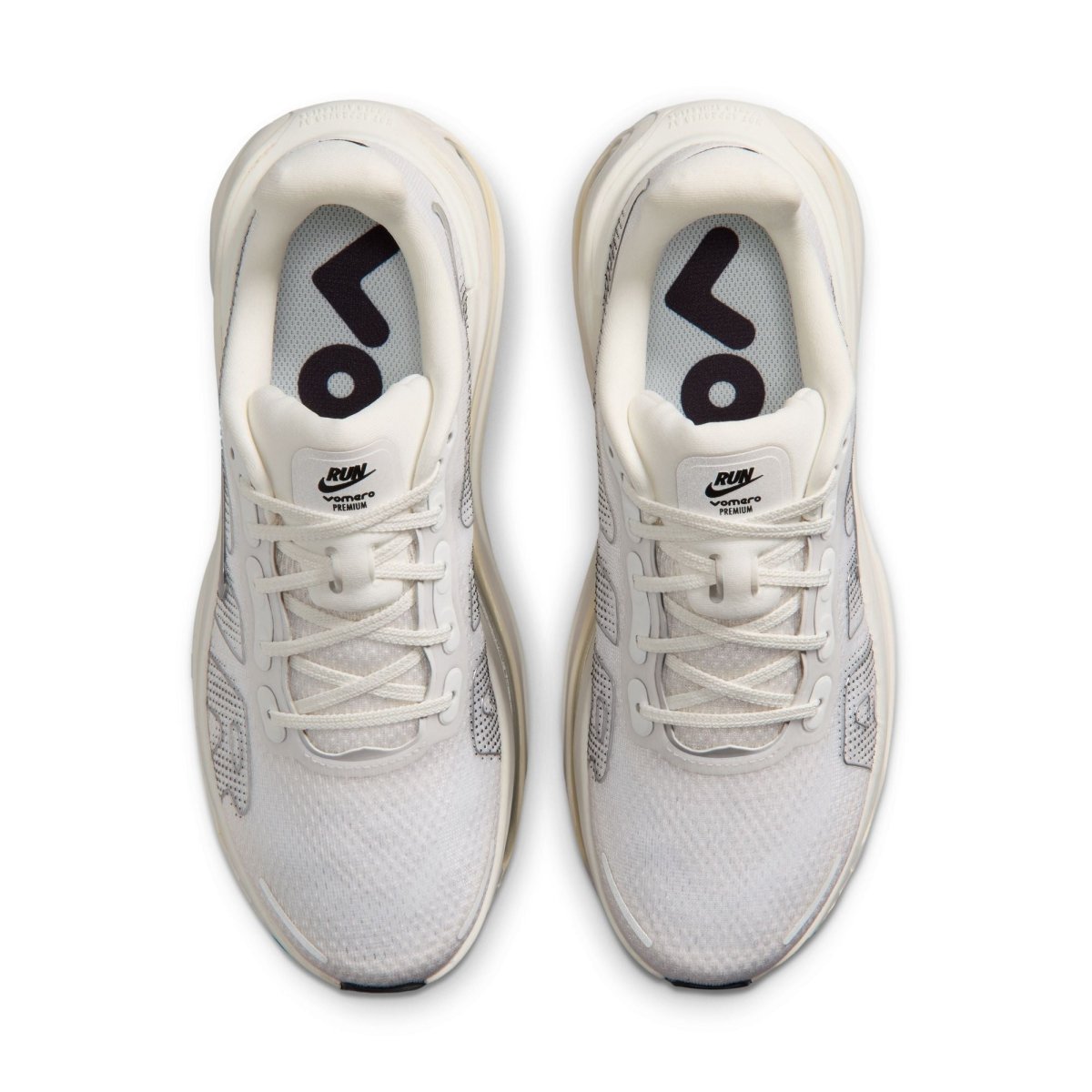 Nike Women's Vomero Premium Running Shoes - Summit White/Metallic Silver/Sail