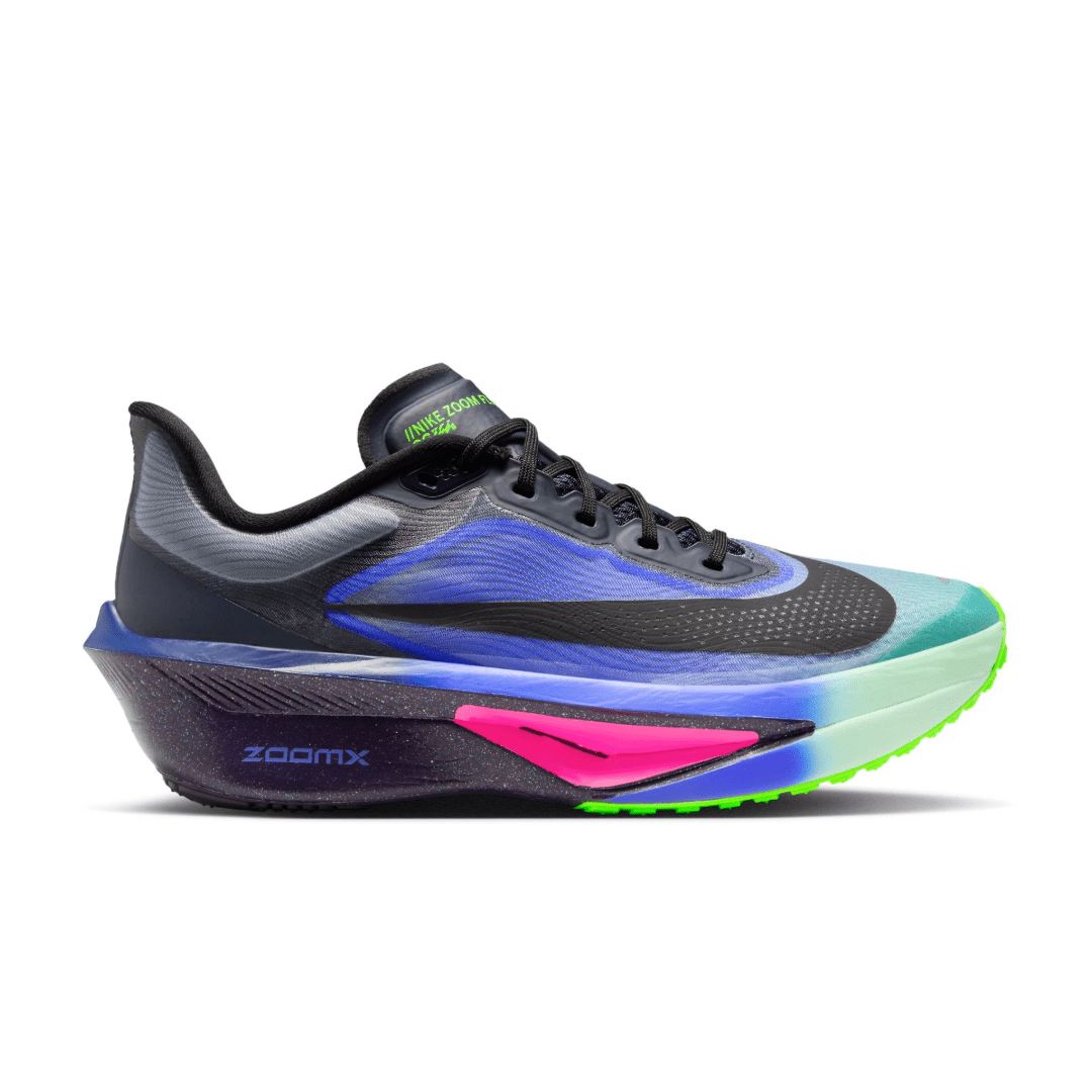 Nike Women's Zoom Fly 6 Glam Racing Shoes - Dark Obsidian/Black/Racer Blue
