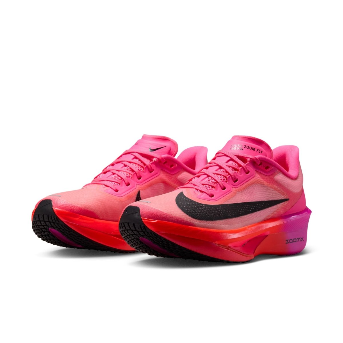 Nike Women's Zoom Fly 6 Racing Shoes - Hyper Pink/Black/Laser Crimson