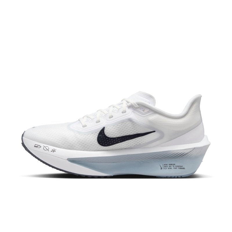 Nike Women's Zoom Fly 6 - White/Grid Iron/Pure Platinum