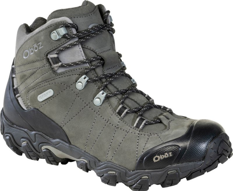 Oboz Men's Bridger Mid Waterproof - Charcoal