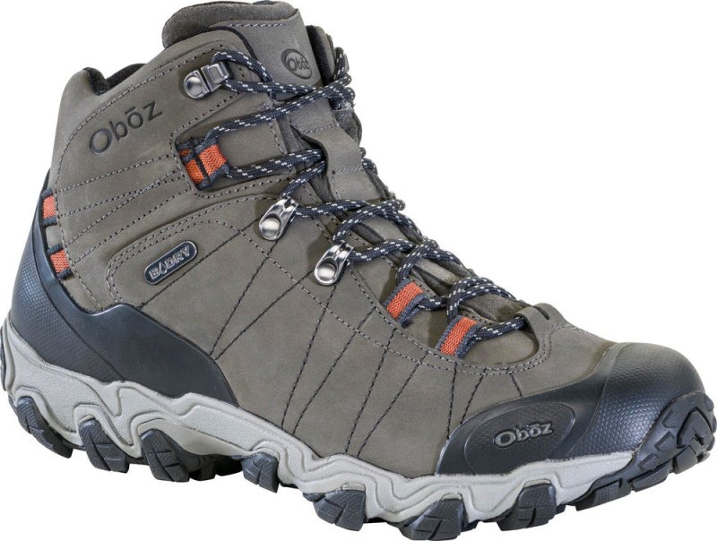 Oboz Men's Bridger Mid Waterproof - Raven