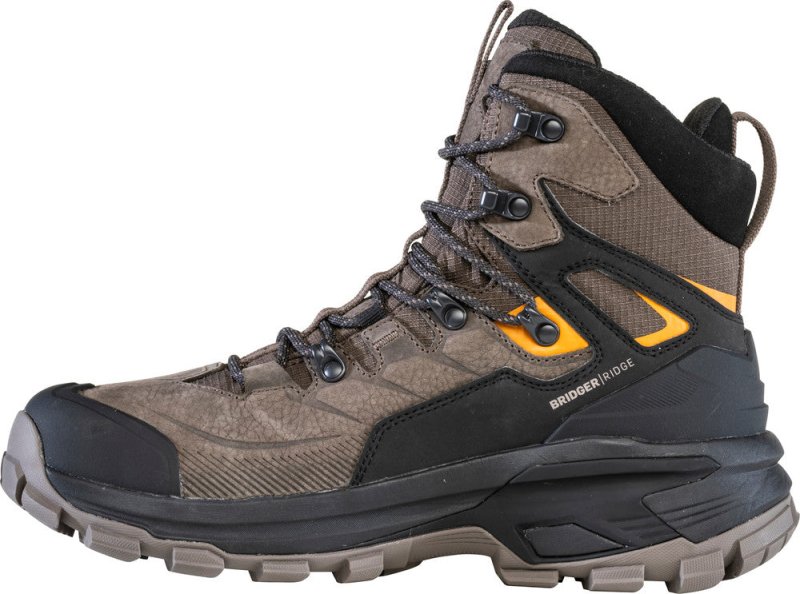 Seliga ShoesOboz Men's Bridger Ridge Mid GTX Waterproof - Classic Brown