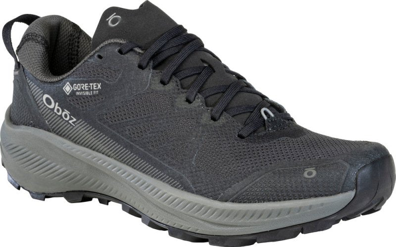 Oboz Men's Katabatic LT Low GTX Waterproof - Black Sea